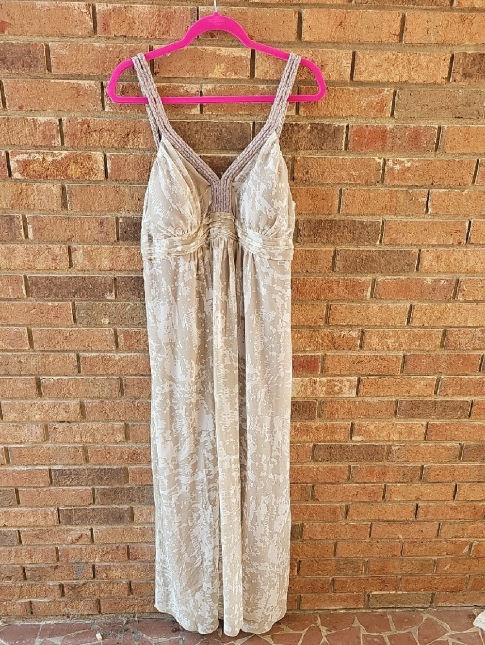 Soft Surroundings Lace Maxi Dress in Ivory Size XL - Picture 2 of 8